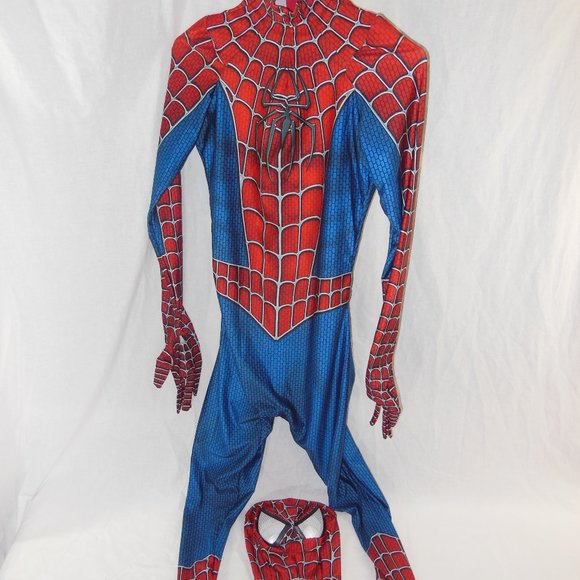 Other - Spider-Man Bodysuit Mask Costume Zentai Cosplay S